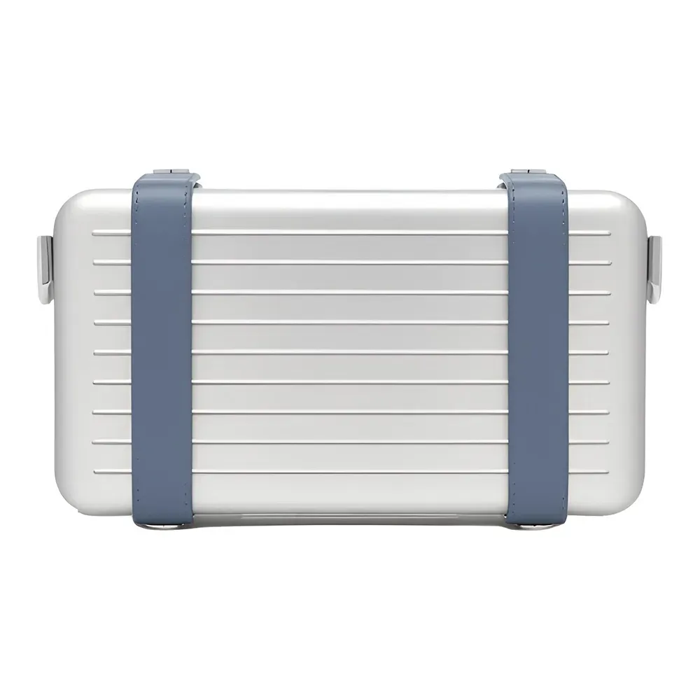 【UKAS】 RIMOWA PERSONAL CROSSBODY BAG Crossbody Bag RIMOWA Personal Aluminium Arctic Blue - Droper