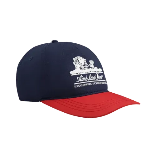Boné Aimé Leon Dore Nylon Unisphere Azul Vermelho - Droper
