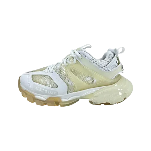 Balenciaga Track Clear Sole White