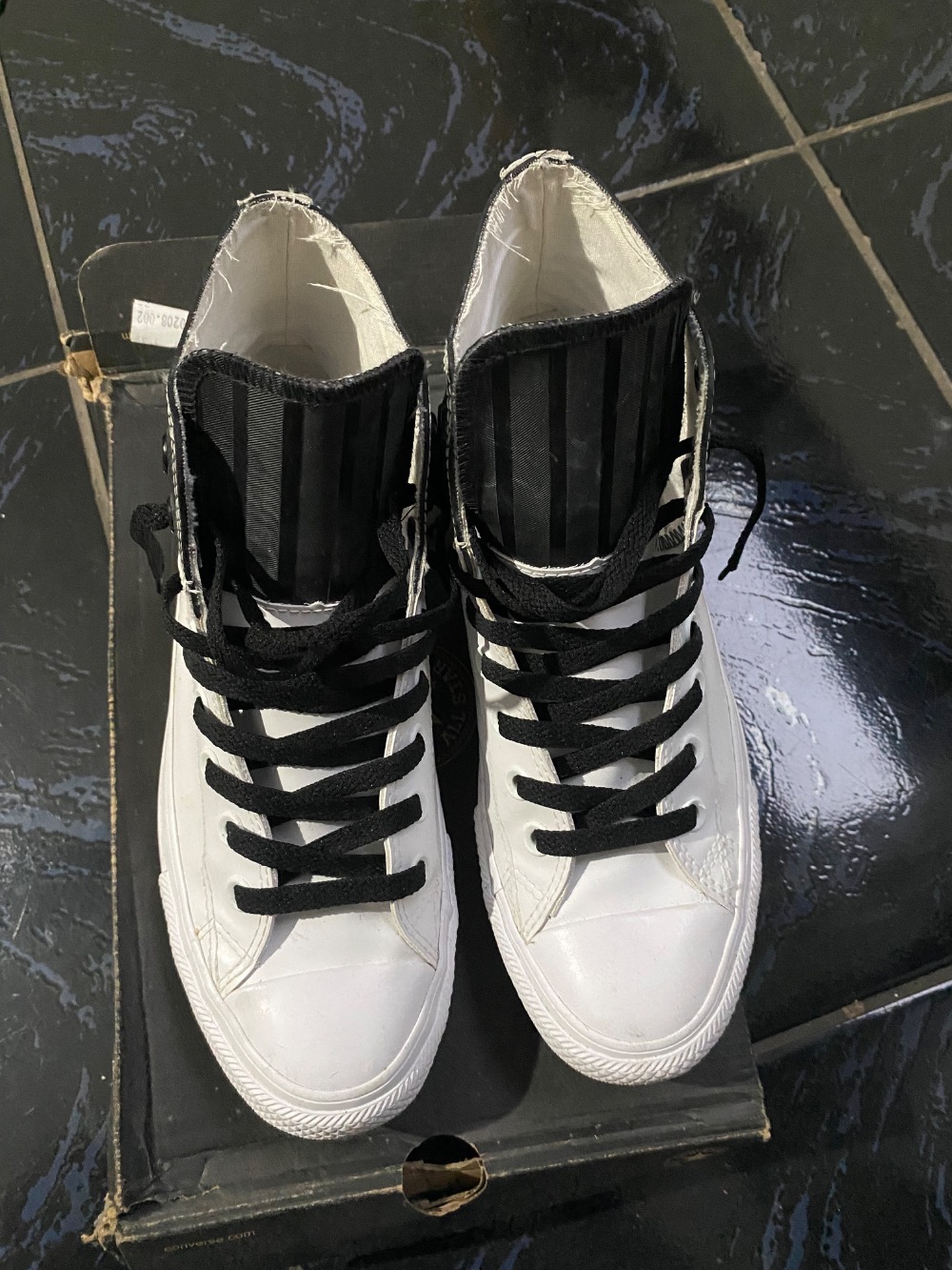 Converse Chuck Taylor All Star Construct Vintage Athletic White
