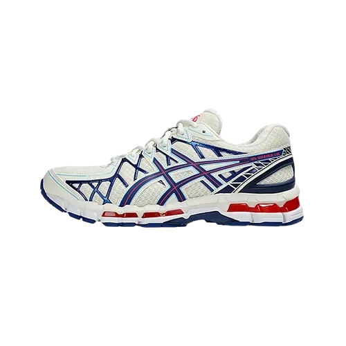 ASICS Gel-Kayano 20 Cream Blue Red