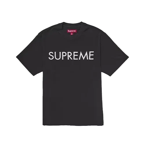 Camiseta Supreme Capital Top Black