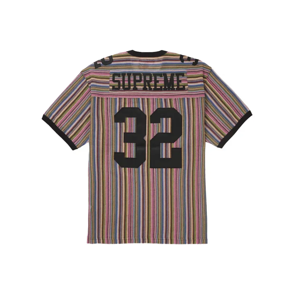 Camiseta Supreme Open Knit Football Multicolor - Droper
