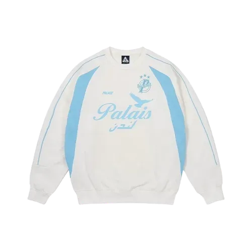 Moletom Palace Palais Pro-Team Crew White