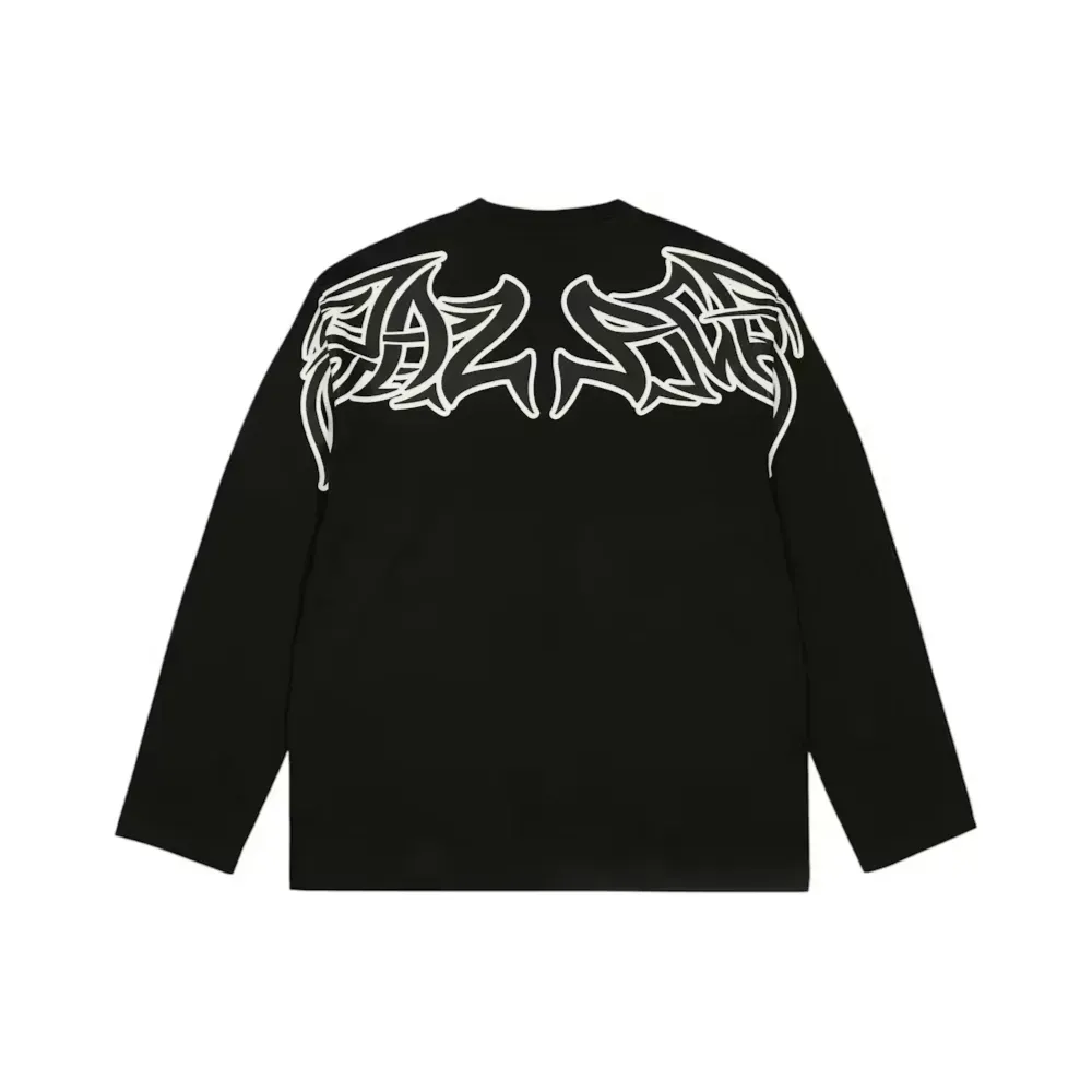 K*様 everyone j.30000 sketchy long sleeve Camiseta Palace Sketchy Lone Wolf Longsleeve Black - Droper