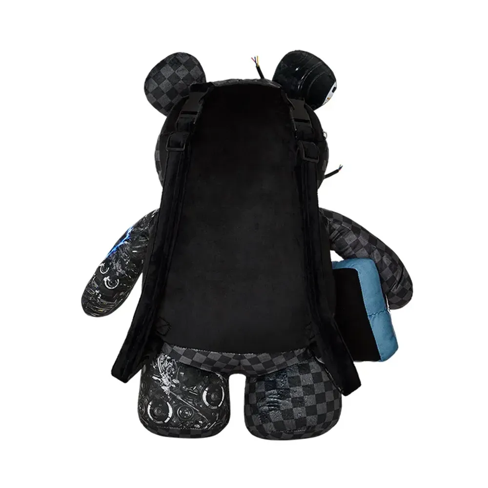 Mochila Sprayground Cyborg Bear Limited Edition Black - Droper