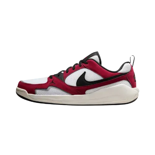 Jordan CMFT Era White Varsity Red Sail Black
