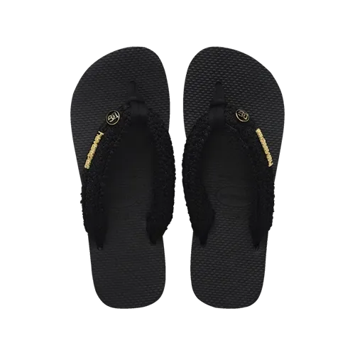 Dolce&Gabbana x Havaianas Chinelo Top High Chuncky Black