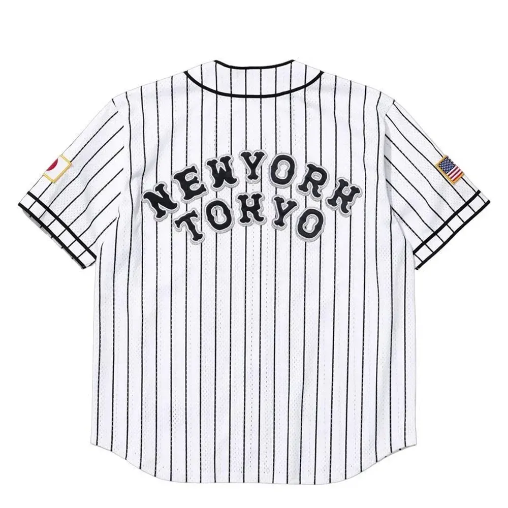 応援グッズ Supreme x run Baseball Jersey \
