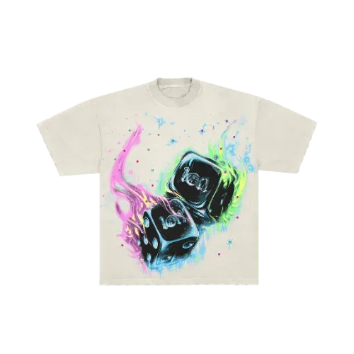 Camiseta Exclusiviist 1of1 H1gh Rollers Off White