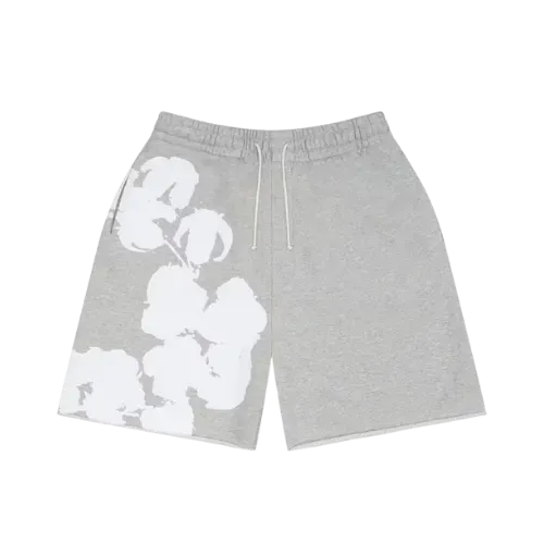 Shorts Denim Tears Big Cotton Wreath Sweat Grey
