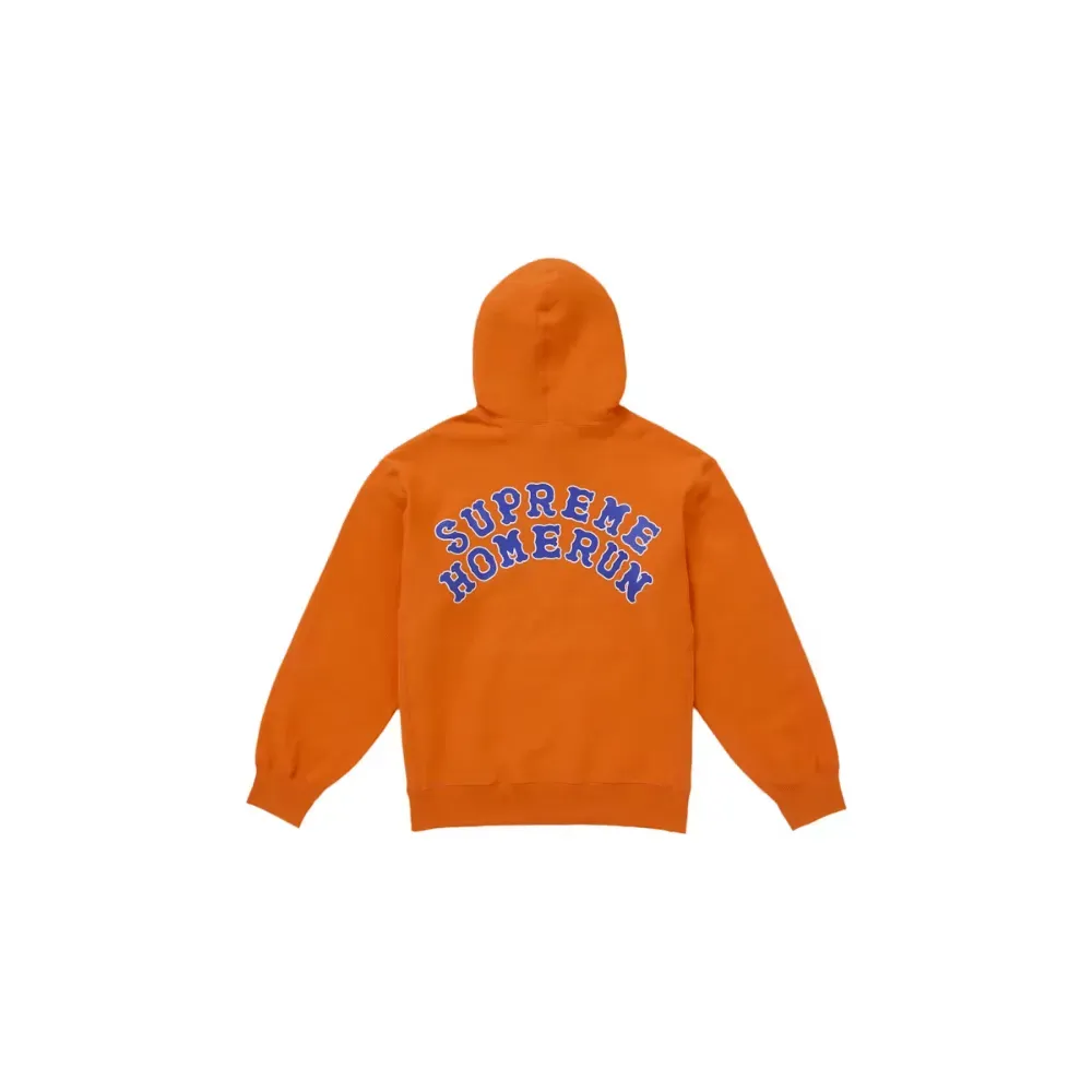 Moletom Supreme Homerun Hooded Orange - Droper