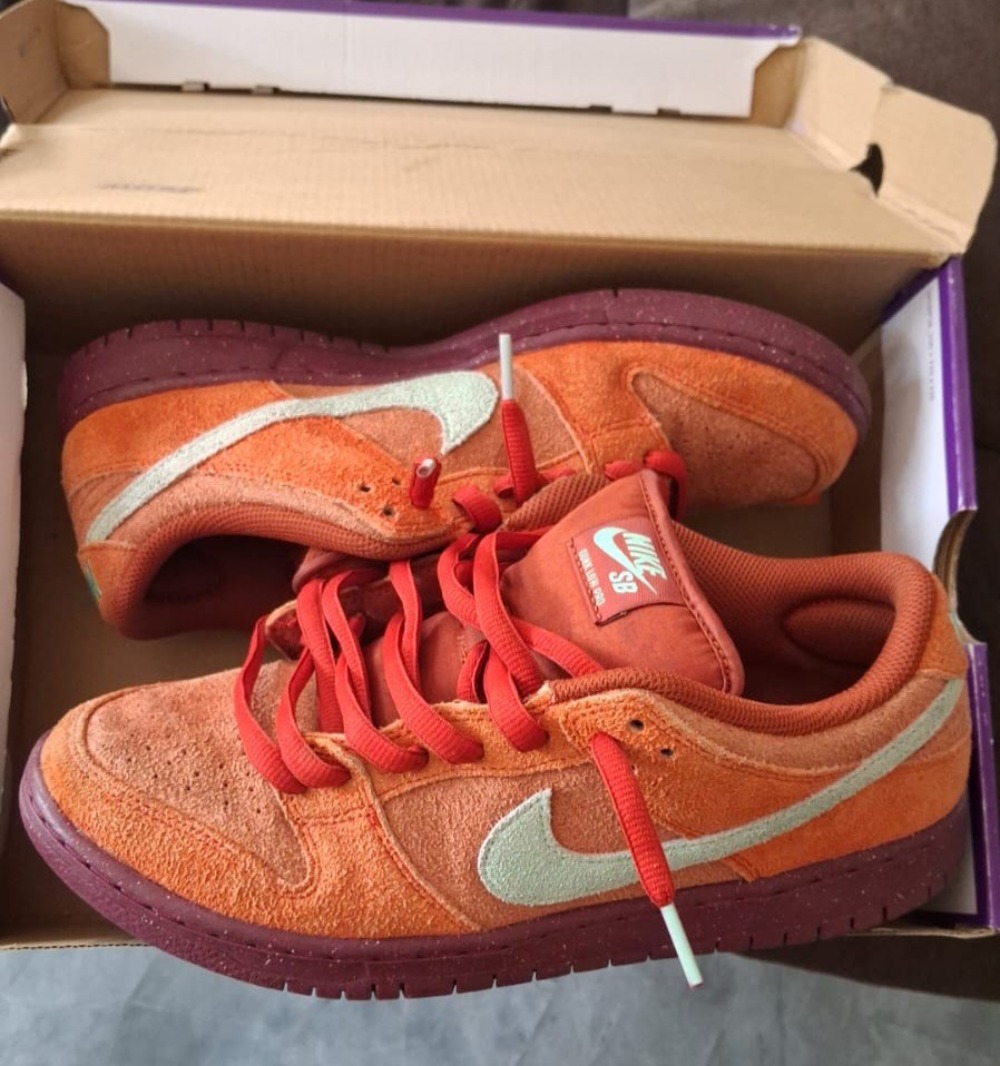 Nike SB Dunk Low Pro Mystic Red and Rosewood — 41, Usado
