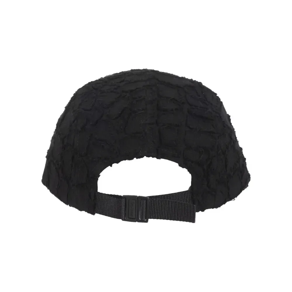 Boné Supreme Frayed Croc Denim Camp Black - Droper