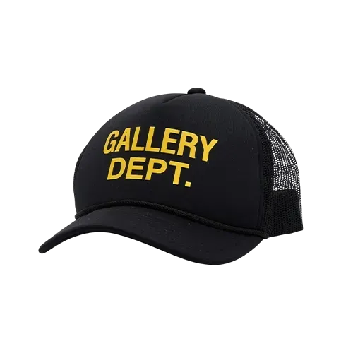 Boné Gallery Dept. Logo Trucker Black