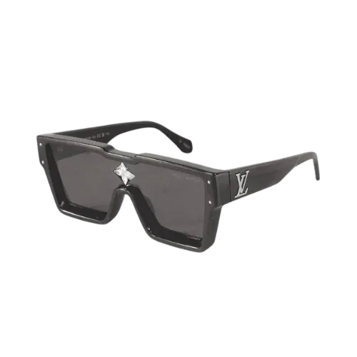 Óculos Louis Vuitton Cyclone Cristal Black - Droper