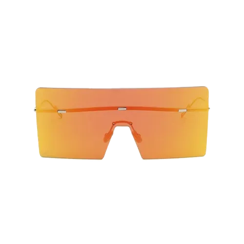 Óculos Dior Hardior Shield-Frame Metal Multicolor