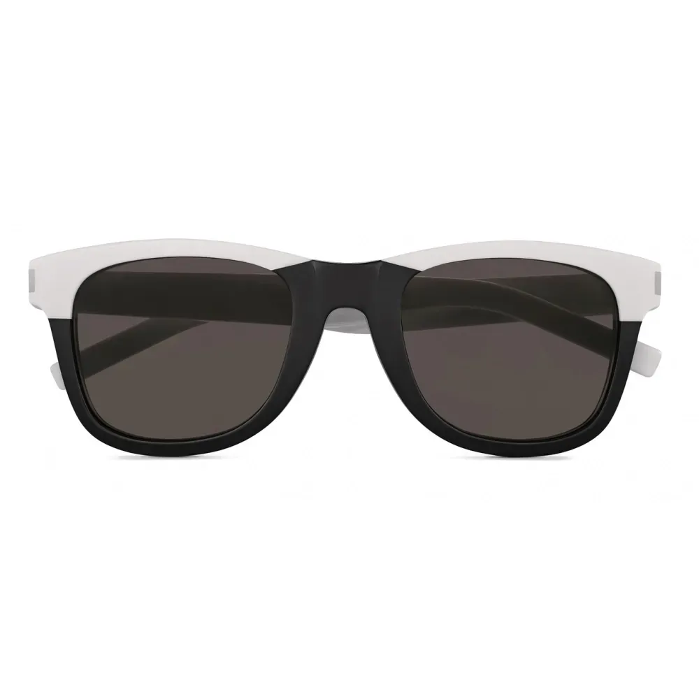 Óculos Yves Saint Laurent SL 51 Square White Black - Droper