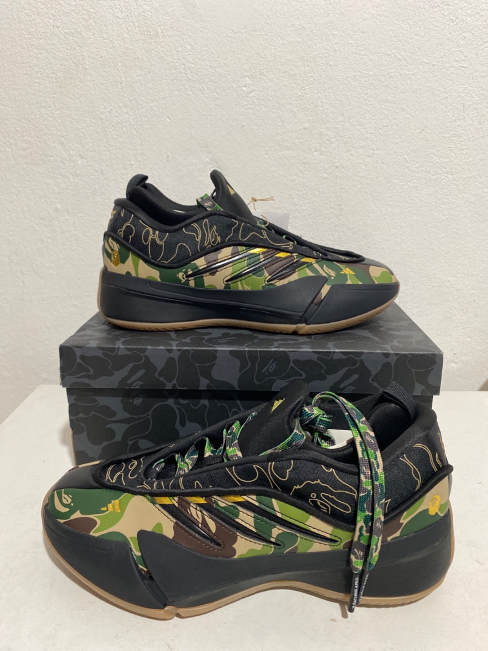 BAPE x adidas Dame 9 Core Black