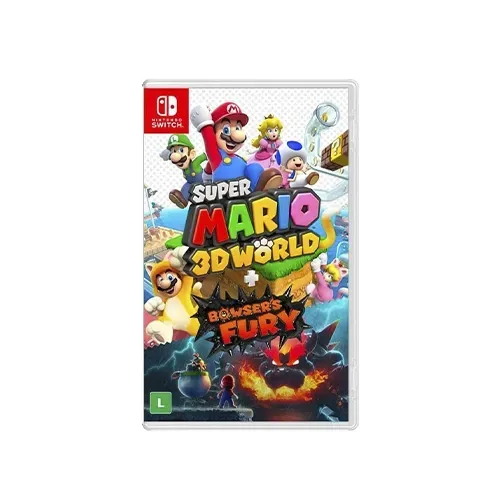 Jogo Super Mario 3D World + Bowser's Fury Nintendo Switch