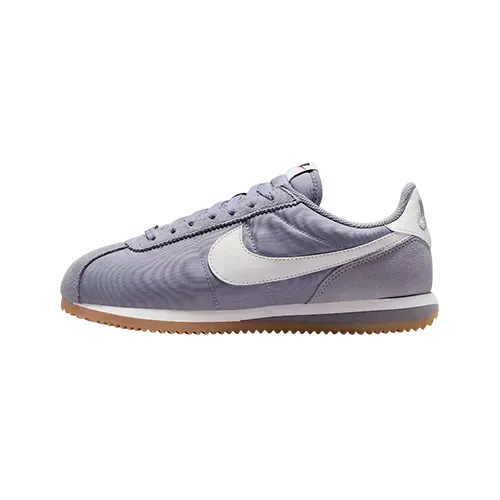 Nike Cortez Textile Cement Grey Gum Light Brown Safety Orange Sail