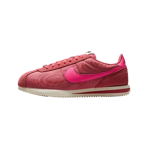 Nike Cortez Textile Adobe Alabaster Safety Orange Hyper Pink