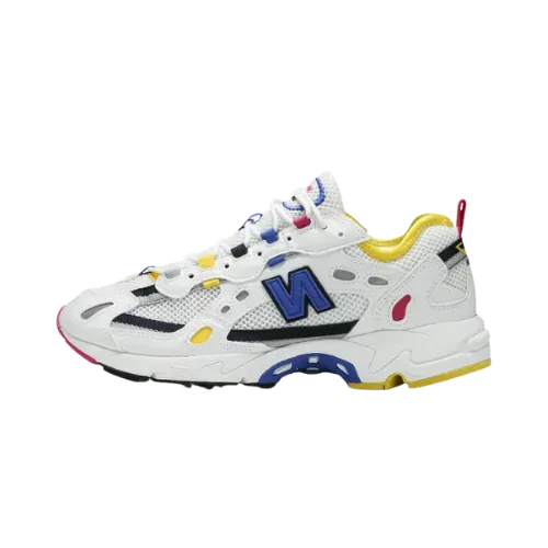 New Balance 827 White Atomic Yellow