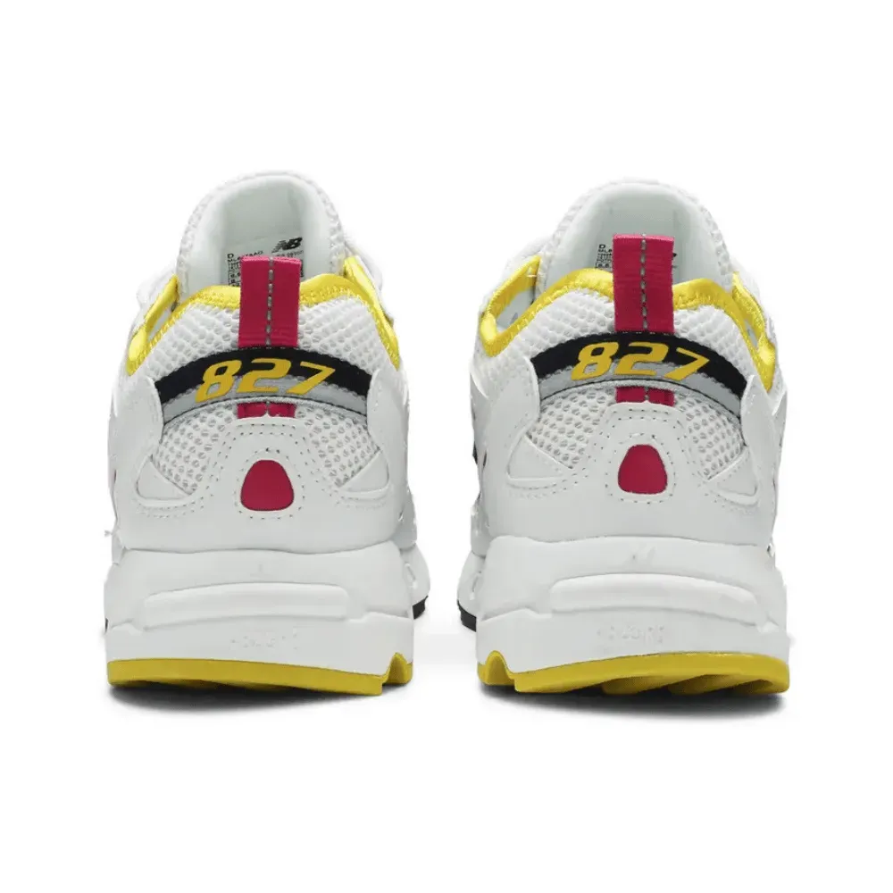 New Balance 827 White Atomic Yellow foto 2