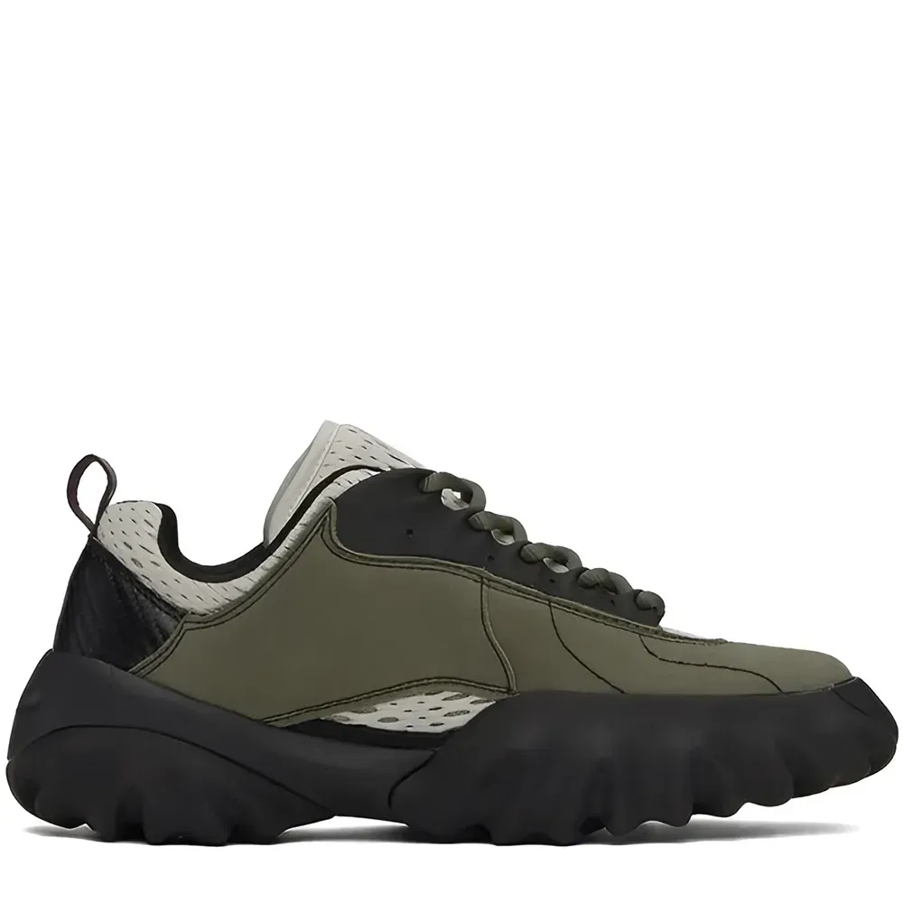 Brain Dead x Oakley Factory Team Chop Saw Olive Nubuck Leather