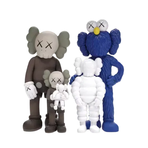 KAWS Family Vinyl Brown Blue White