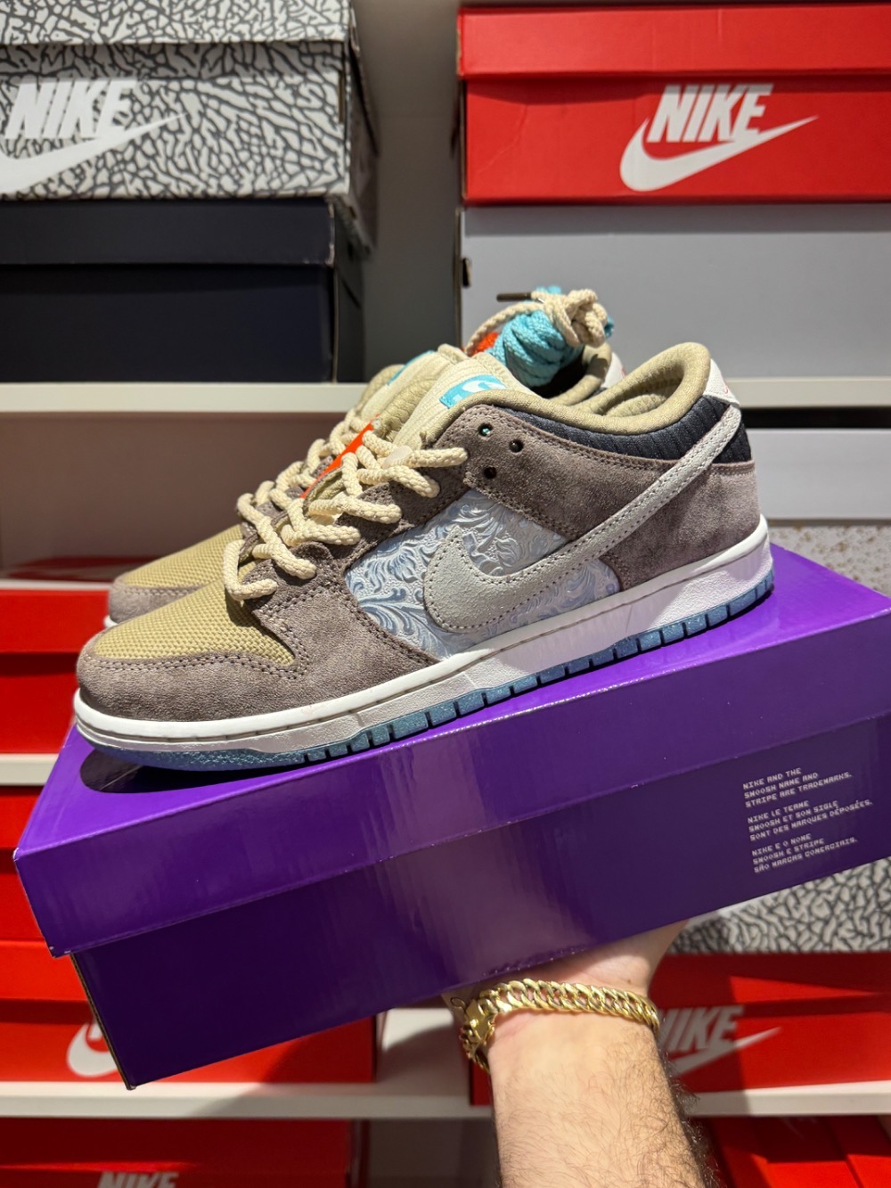 Nike SB Dunk Low Big Money Savings — 35, Novo