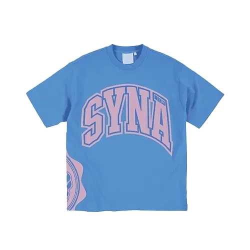 Camiseta Syna World College Blue Pink