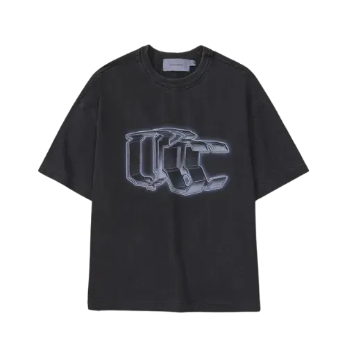 Camiseta Quadro Creations Prisma Boxy Stoned Preto