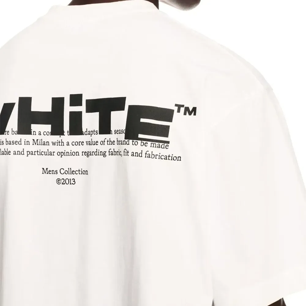 Camiseta Off-White Split White Off foto 3