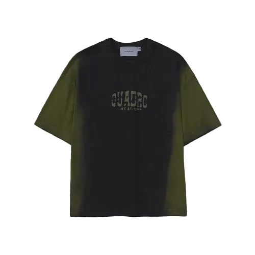 Camiseta Quadro Creations QC Arco Boxy Tiedye Green