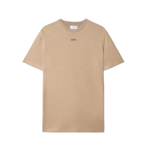 Camiseta Off-White Arrows Logo Beige