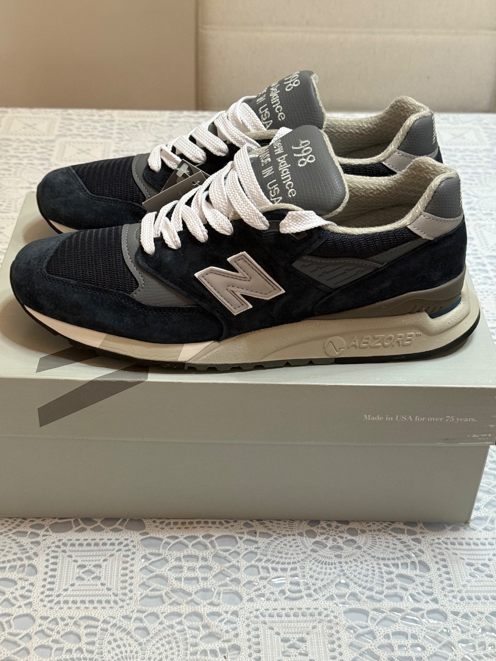 New Balance 998 Made in USA Navy
