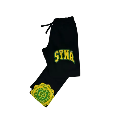 Calça Syna World College Black Yellow