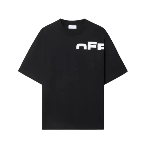Camiseta Off-White Caravaggio Square Double Black - Droper