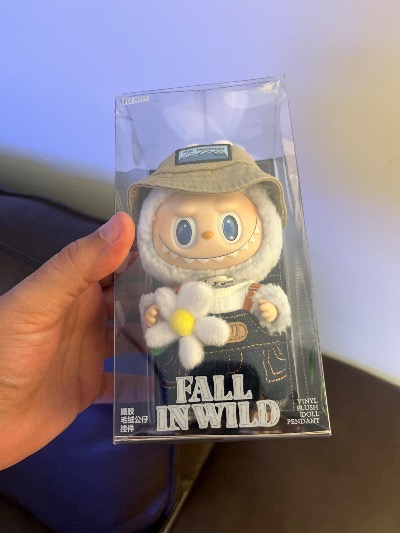 Chaveiro Pop Mart Labubu The Monsters Fall In Wild Vinyl Plush