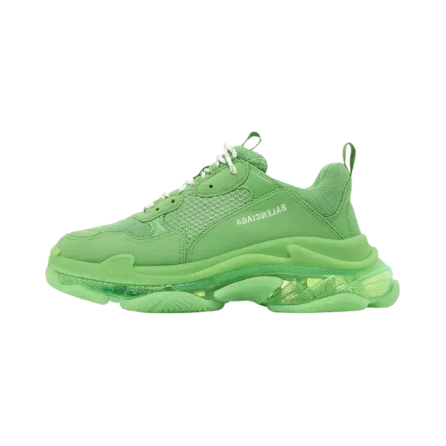 Balenciaga Triple S Clear Sole Green