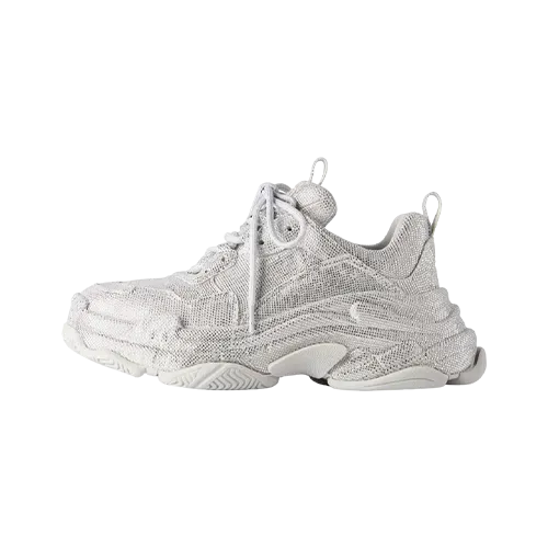 Balenciaga Triple S Rhinestones Light Grey