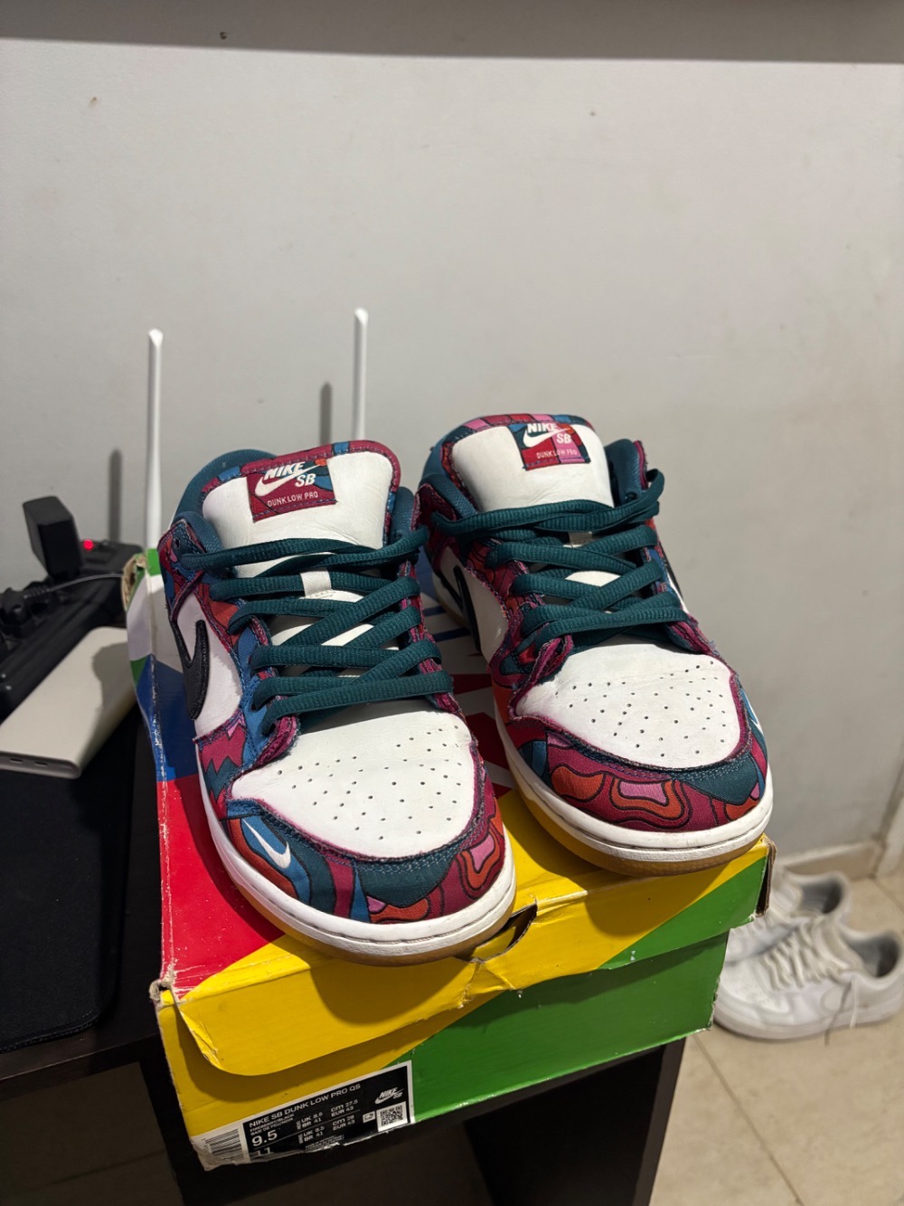 Parra x Nike SB Dunk Low Pro Abstract Art — 41, Usado
