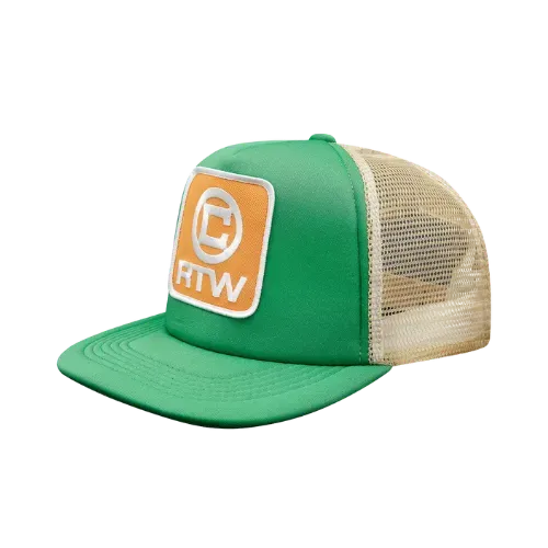 Boné Corteiz Box Trucker Green - Droper
