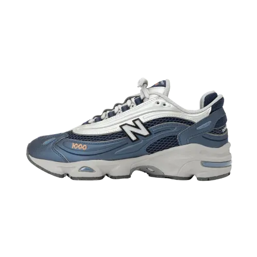 thisisneverthat x New Balance 1000 Metallic Silver Red - Droper