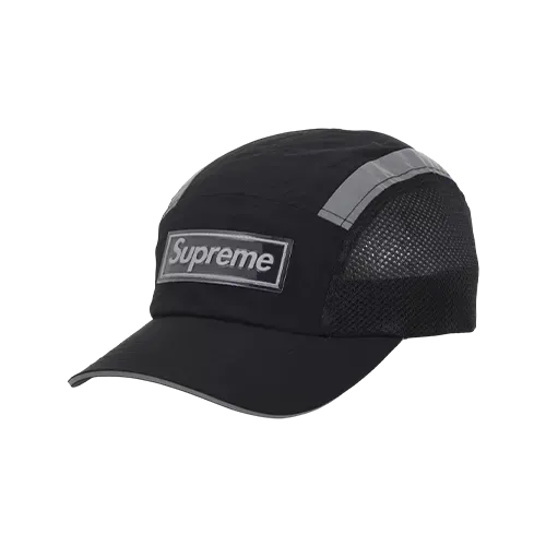Boné Supreme Side Mesh Camp Black - Droper