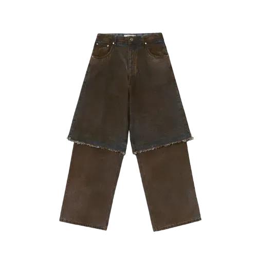 Calça Piet Overlayed Denim Blue