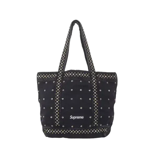 b.b. Simon x Supreme Tote Bag Denim Black - Droper
