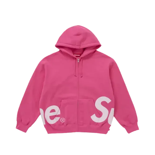 Moletom b.b. Simon x Supreme Zip Up Hooded Sweatshirt Blue - Droper