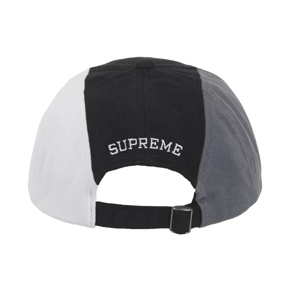 Boné Supreme Crest 6-Panel Black - Droper